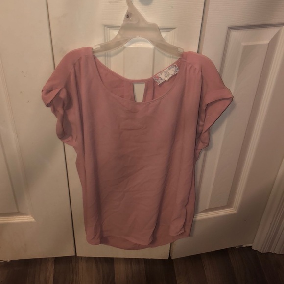 light pink dressy tops off 66 